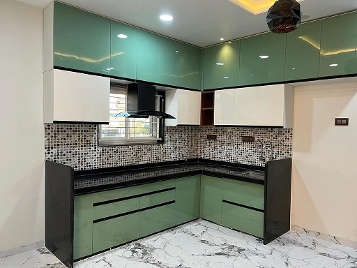Modular kitchen by Reflections Interior Studio